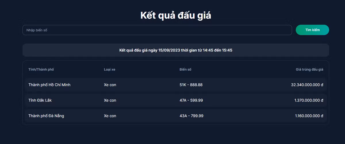 Dau gia bien so dep: Khong con muc tren troi