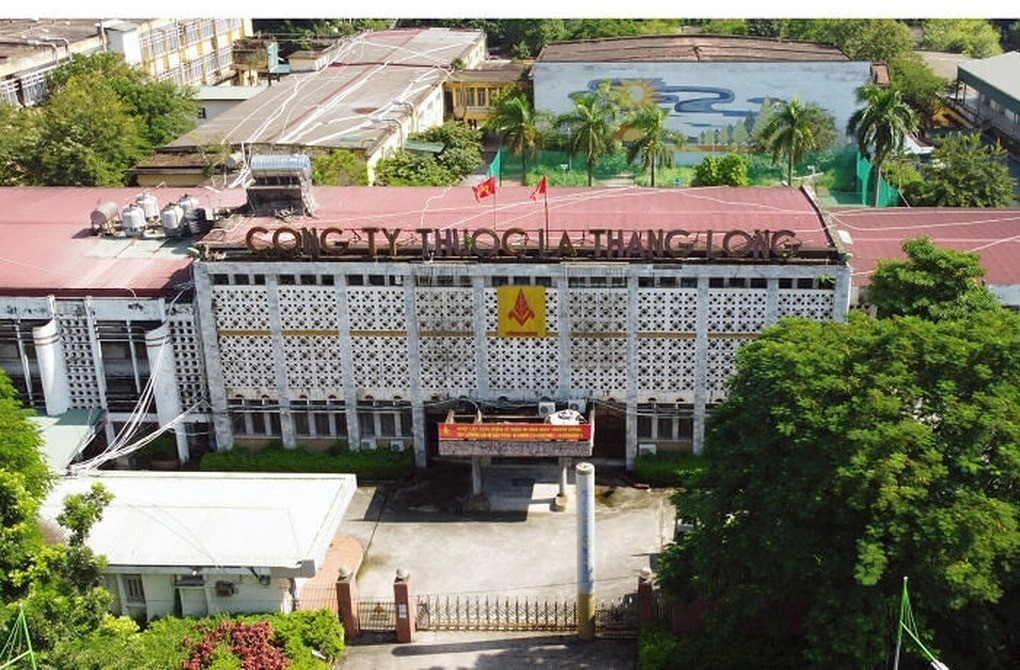 Di doi Nha may Bia Ha Noi, Cong ty Thuoc la Thang Long trong 5 nam