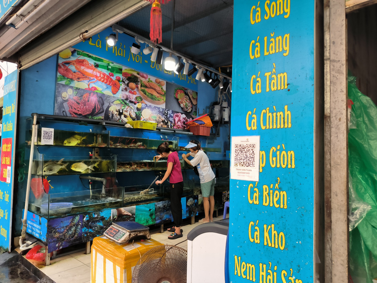 Thuận tiện cho việc đi chợ mà không cần mang theo tiền mặt bên người.