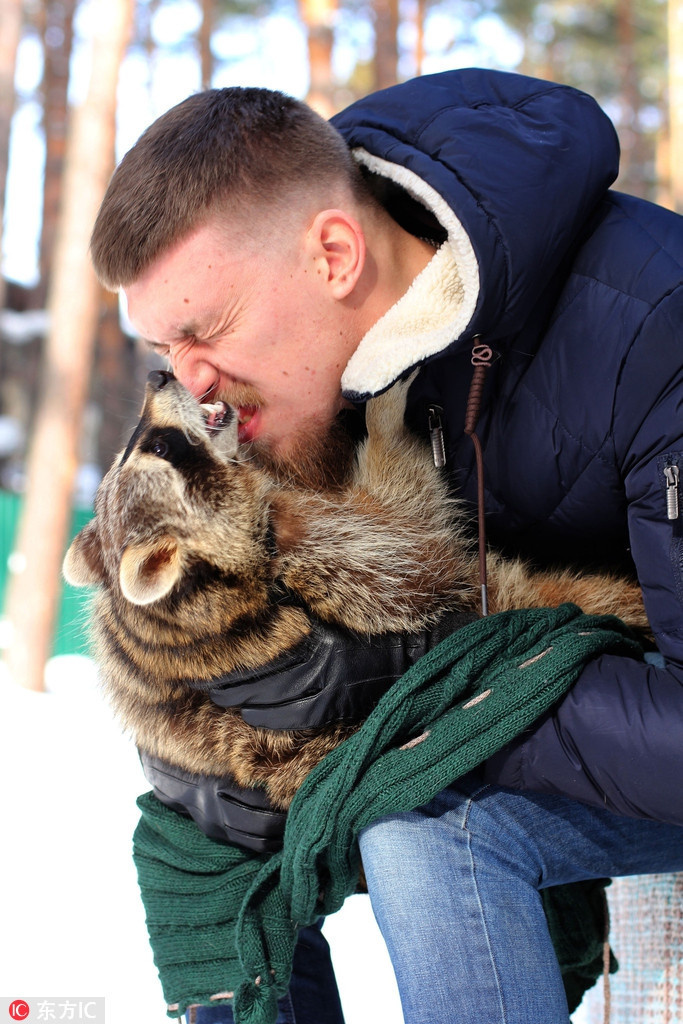 Trèo cây hái quả, trốn vào rương hành lý xin chủ nhân cho đi chơi, nằm ườn trên ghế xem TV, hôn trộm chủ nhân, nhìn thấy đồ ăn ngon liền chảy nước miếng, khi xấu hổ biết che mặt... tất cả những hành động này của gấu mèo Tama đều khiến Oleg và Elena vô cùng yêu thương, thích thú.