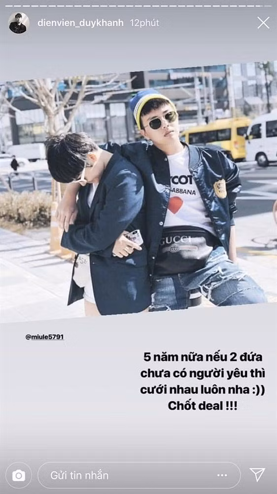 Đúng ngày kỷ niệm tình bạn 6 năm, Duy Khánh chơi 'lạ' với Miu Lê - Hình 9 Dung ngay ky niem tinh ban 6 nam, Duy Khanh choi 'la' voi Miu Le-Hinh-9