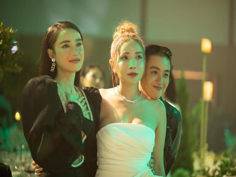 Khả Như là bạn thân của Liêu Hà Trinh. Ảnh: FBNV