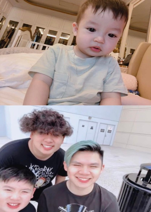 Beckam, Colin và Kenzi- 3 người con trai của Bằng Kiều và vợ cũ Trizzie Phương Trinh đều rất hạnh phúc khi có em.
