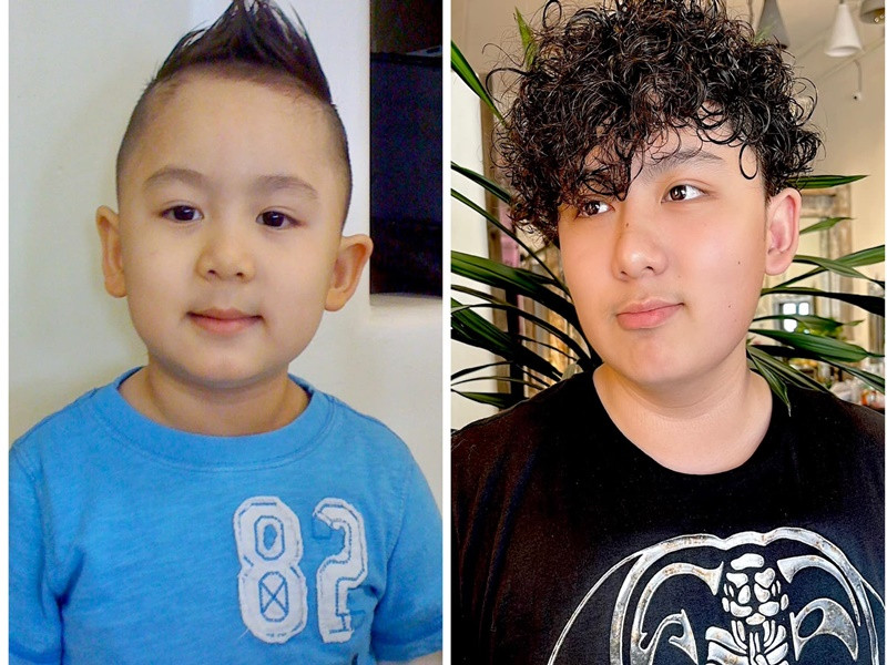 Cậu con trai thứ hai của Bằng Kiều tên Colin, sinh năm 2006.