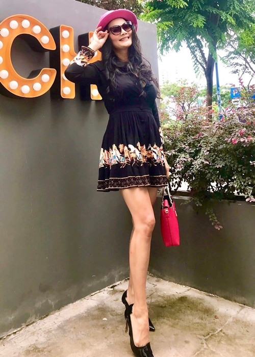 Cô hạnh phúc khi nhìn thấy cha khỏe mạnh, các con khôn lớn.