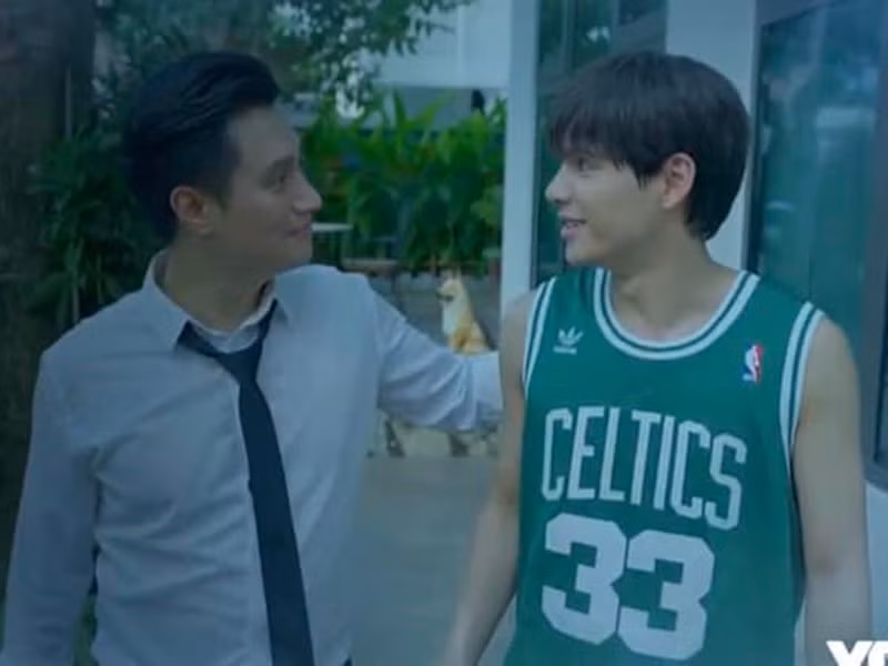 Hot boy dong con trai Hong Diem - Viet Anh trong phim moi la ai?