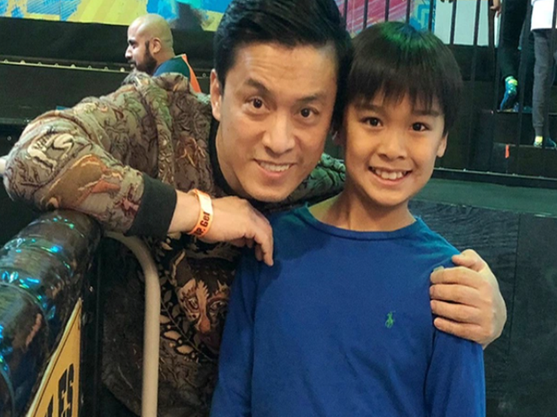 Lam Trường chia sẻ, dù không được gặp gỡ thường xuyên, nhưng dường như anh và con trai vẫn có một sợi dây liên kết vô hình. Ảnh: Phụ nữ Việt Nam