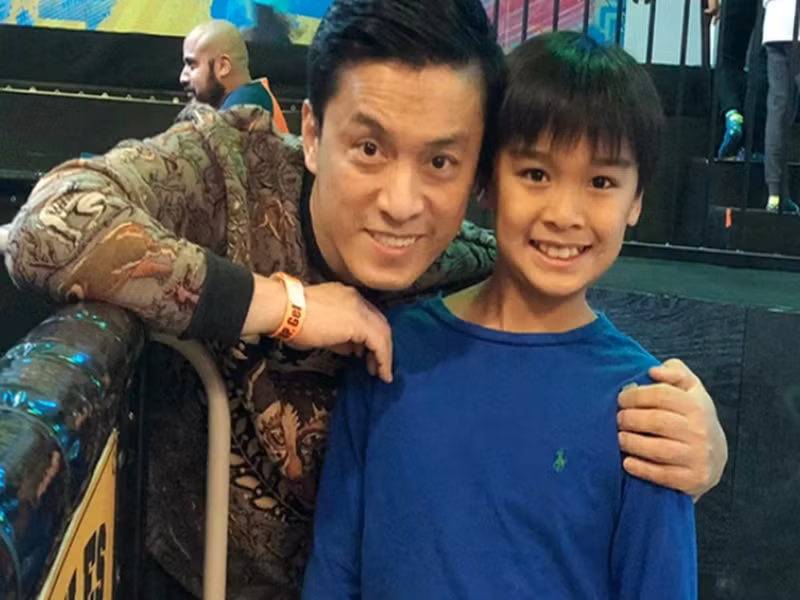 Lam Trường chia sẻ, dù không được gặp gỡ thường xuyên, nhưng dường như anh và con trai vẫn có một sợi dây liên kết vô hình. Ảnh: Phụ nữ Việt Nam