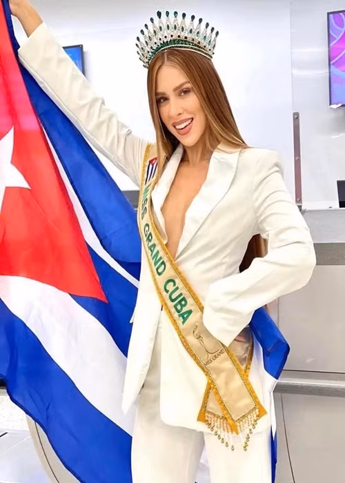 Ngoài Thiên Ân, nhiều thí sinh khác cũng lên đường sang Indonesia thi đấu. Ảnh: Miss Grand International