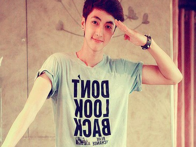 Bình An là một trong những hot boy cách đây nhiều năm. Ảnh: FBNV