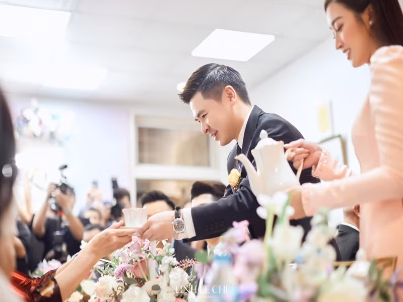 Thiếu gia Đỗ Quang Vinh còn hứa sẽ luôn là người đồng hành để vun vén cho tổ ấm nhỏ của Đỗ Vinh Quang và Đỗ Mỹ Linh.