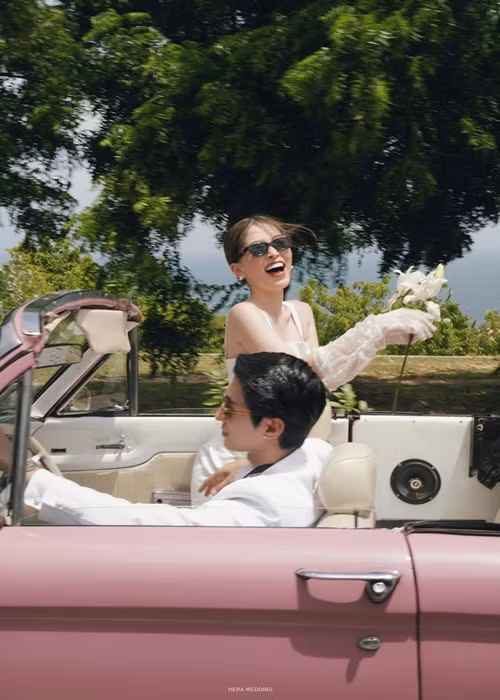 Á hậu 1 Hoa hậu Việt Nam 2018 và nam diễn viên "Gara hạnh phúc" hẹn hò từ năm 2017. Ảnh: FBNV