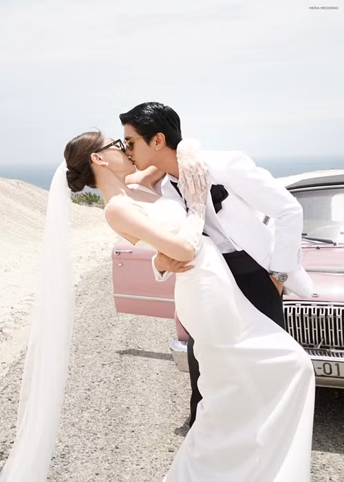 Dịp Valentine 2022, Bình An cầu hôn Phương Nga. Ảnh: FBNV