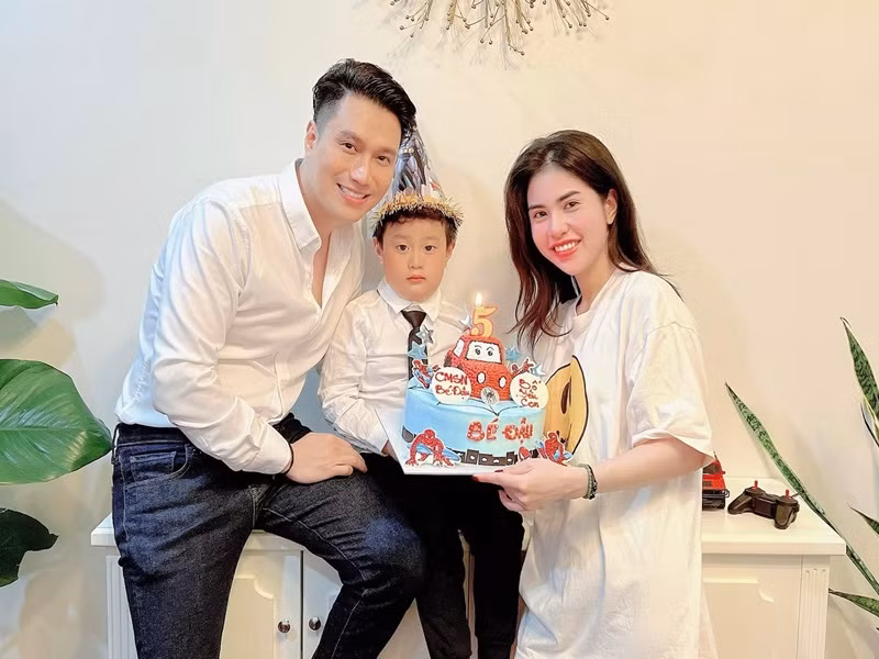 Việt Anh và vợ cũ thứ hai Hương Trần có một cậu con trai chung tên thân mật Đậu Đậu, sinh năm 2017. Sau khi bố mẹ ly hôn, bé Đậu Đậu sống cùng mẹ.