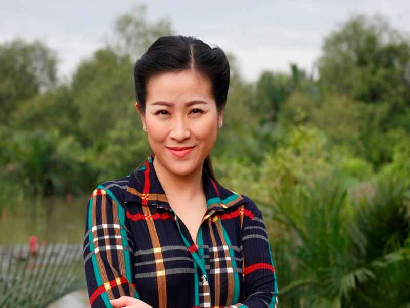 Công việc kinh doanh chiếm thời gian của Kiều Linh vì vậy, cô ít đóng phim và tham gia game show. Ảnh: Tuổi trẻ thủ đô