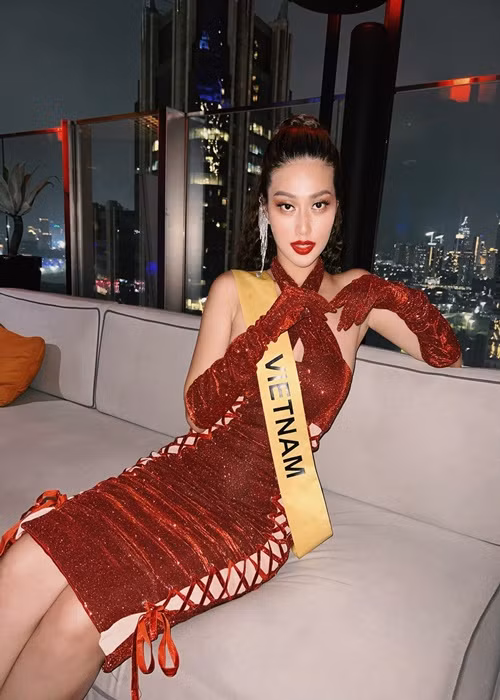 Việc Thiên Ân liên tiếp nhận tin vui khiến người hâm mộ đặt kỳ vọng cô sẽ tiến sâu trong chung kết. Ảnh: FBNV