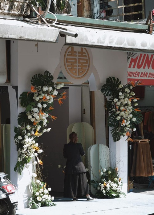 Hình ảnh Đỗ Mỹ Linh - Đỗ Vinh Quang trong lễ ăn hỏi Hinh anh Do My Linh - Do Vinh Quang trong le an hoi