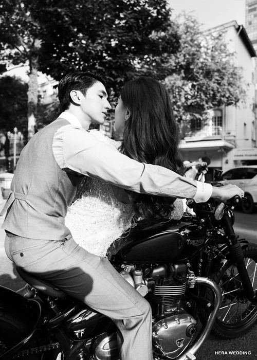 Mô tô là niềm đam mê của Bình An.