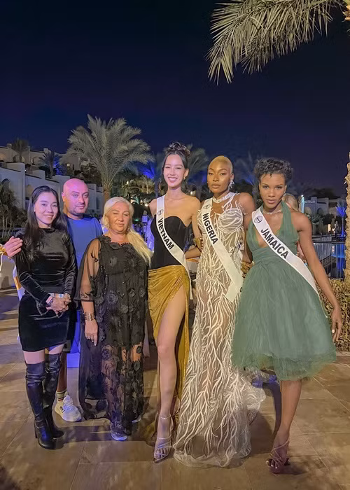 Xuyên suốt cuộc thi, Bảo Ngọc luôn cho thấy đôi chân dài nuột nà là một "báu vật” của cô. Ảnh: FBNV