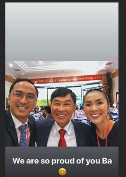 Hà Tăng luôn giữ được mối quan hệ tốt đẹp với gia đình chồng. Ảnh: Louis Nguyễn