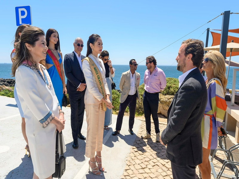 Cách đây ít ngày, trên sân khấu chung kết Miss Grand Vietnam 2022, Thùy Tiên bộc bạch, cô làm việc không ngừng nghỉ không phải vì không biết mệt mà vì cô muốn đem đến hình ảnh của một người phụ nữ Việt Nam đến với thế giới. Ảnh: FBNV