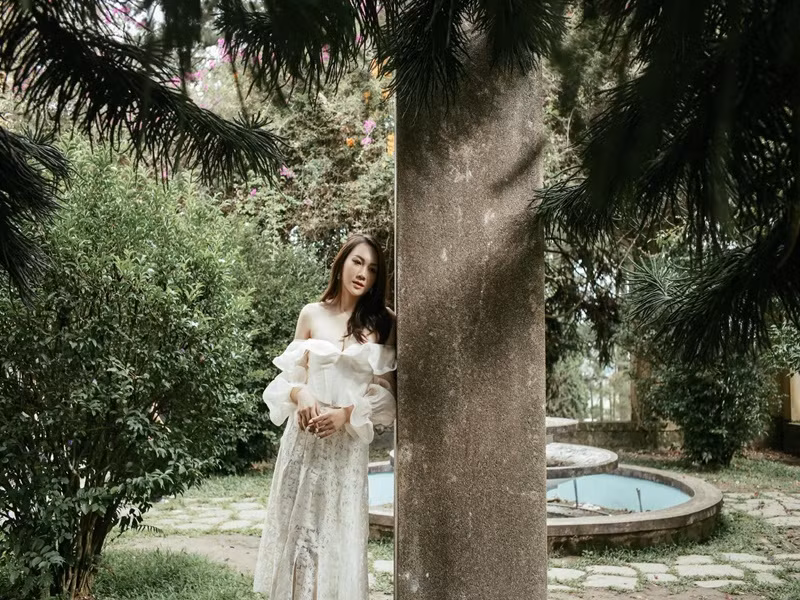 Hình ảnh mới nhất của nữ người mẫu. Ảnh: FBNV