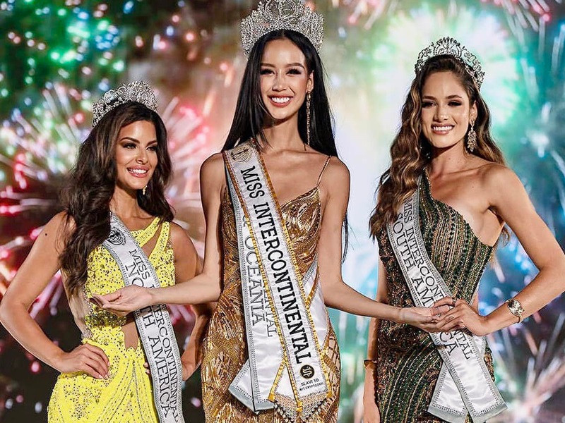 Ở phần thi ứng xử của top 6, Bảo Ngọc đã thuyết phục được ban giám khảo với câu trả lời đầy cảm hứng về sự thất bại. Cô chia sẻ: “Chúng ta chỉ thật sự thất bại khi chúng ta từ bỏ cố gắng. Ngày hôm nay tôi đứng đây sẵn sàng đối mặt với những thử thách. Tôi sẵn sàng cống hiến lòng nhân ái, tri thức và đã đến lúc Việt Nam có chiếc vương miện Hoa hậu Liên lục địa”. Ảnh: Missosology