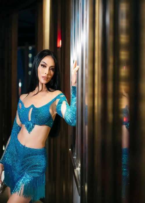 Đại diện Indonesia - Andina Julie giành danh hiệu Á hậu 2 Hoa hậu Hòa bình Quốc tế 2022. Ảnh: Instagram