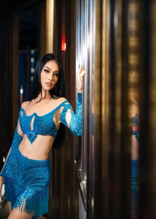 Đại diện Indonesia - Andina Julie giành danh hiệu Á hậu 2 Hoa hậu Hòa bình Quốc tế 2022. Ảnh: Instagram