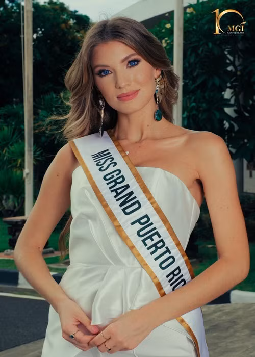 Oxana được dự đoán sẽ làm nên chuyện ở Hoa hậu Hòa bình Quốc tế năm nay. Ảnh: Miss Grand International