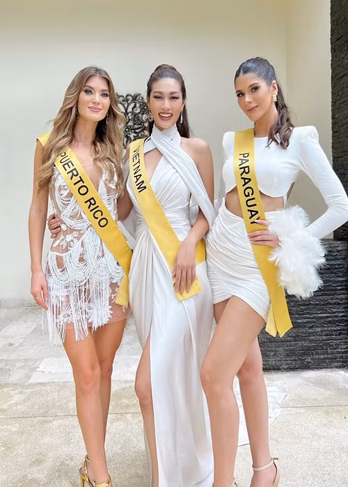  Đoàn Thiên Ân đang ở Indonesia tham gia cuộc thi Miss Grand International 2022 - Hoa hậu Hòa bình Quốc tế 2022. Một trong những đối thủ đáng gờm nhất của đại diện Việt Nam là đại diện Puerto Rico. Ảnh: FB Đoàn Thiên Ân