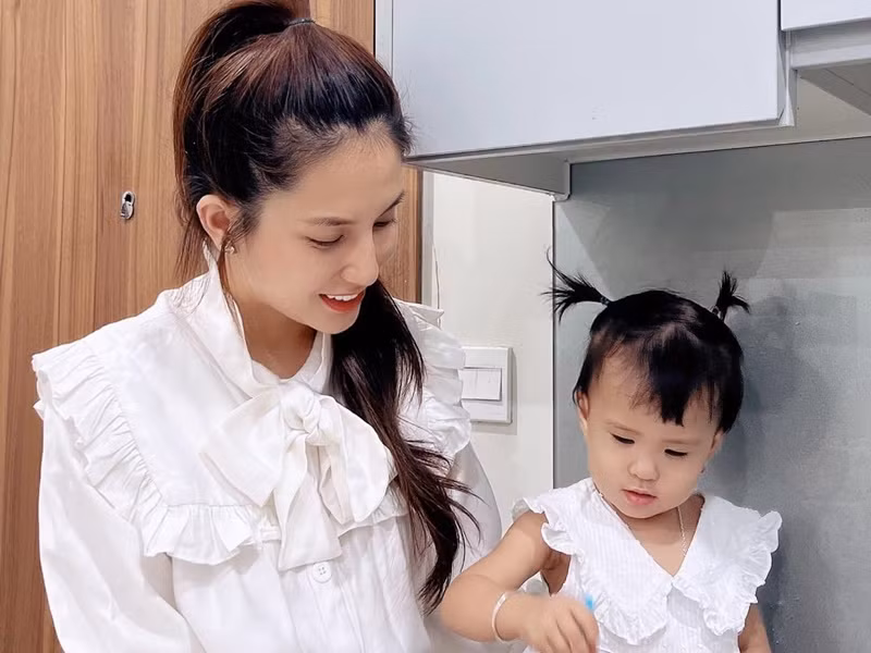 Con gái và mẹ ruột là hai người quan trọng nhất đời Thiên An.