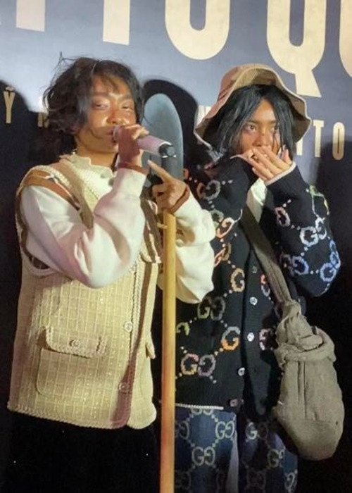 Kaity Nguyễn chia sẻ: “Hai chị em nói chuyện hơi khó, bởi vì nói một chút xíu là răng rớt ra đó mọi người”. Ảnh: Saostar