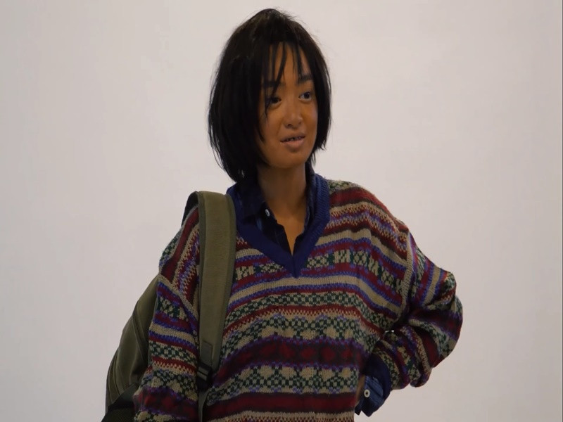 Kaity Nguyễn chia sẻ, cô từng sốc khi nhìn thấy tạo hình của mình. “Trước giờ khi đóng phim, tôi chỉ make up chứ chưa được hóa trang để biến mình trở thành một con người khác hoàn toàn như thế", cô nói. Ảnh: Dân Việt