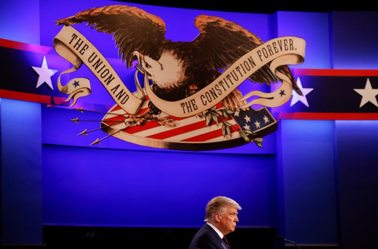 Cuộc tranh luận giữa ông Trump và Biden rất được người dân Mỹ quan tâm.