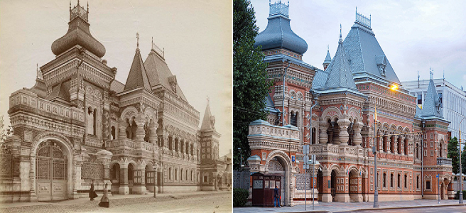 Tòa nhà lịch sử Igumnov ở Moscow hiện là nơi ở của Đại sứ Pháp tại Nga. Có thể thấy, công trình này không thay đổi nhiều qua thời gian.