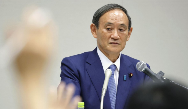 Tân Thủ tướng Nhật Bản Yoshihide Suga nổi tiếng là một người "nghiện" công việc. Ảnh: Kyodo.
