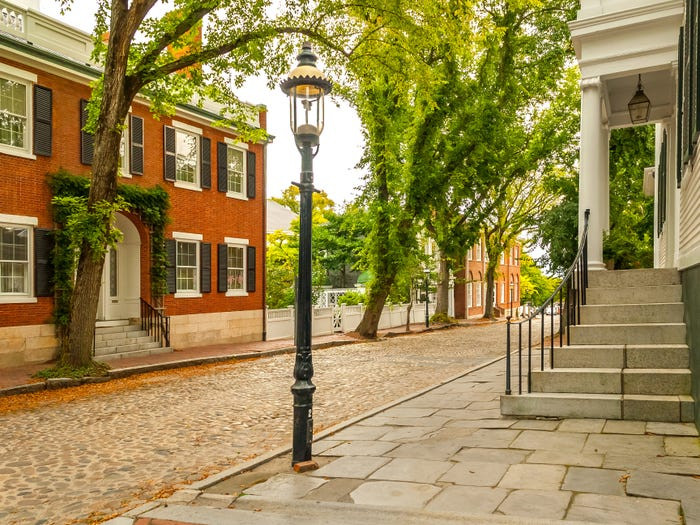 Đảo Nantucket ở Massachusetts đứng ở vị trí thứ 12 trong danh sách.