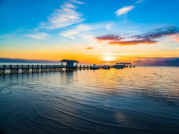Quần đảo Florida Keys ở Florida đứng ở vị trí thứ 8 trong danh sách.