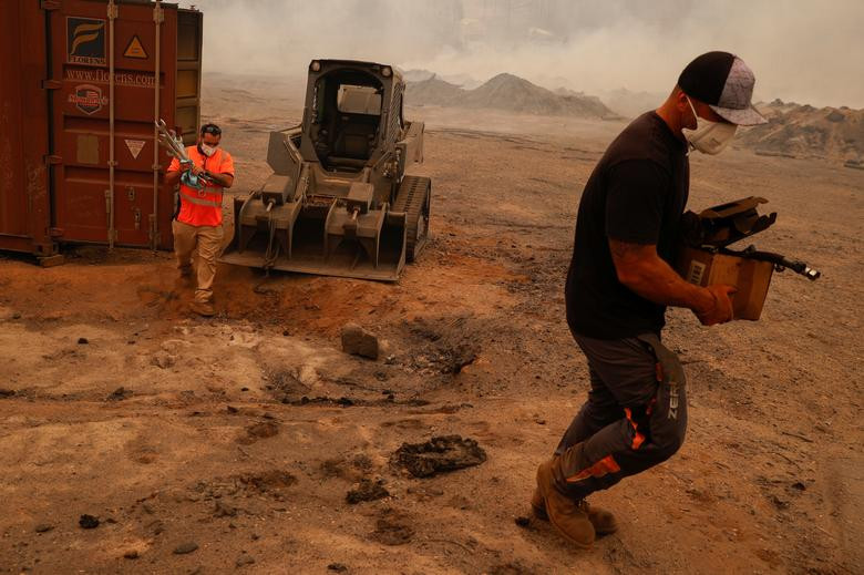 Nhiều người dân đã phải sơ tán để đảm bảo an toàn.