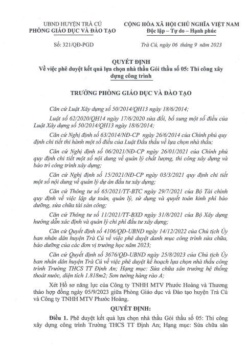 Phuoc Hoang 1 ngay trung 2 goi thau cua Phong GD&DT huyen Tra Cu-Hinh-3