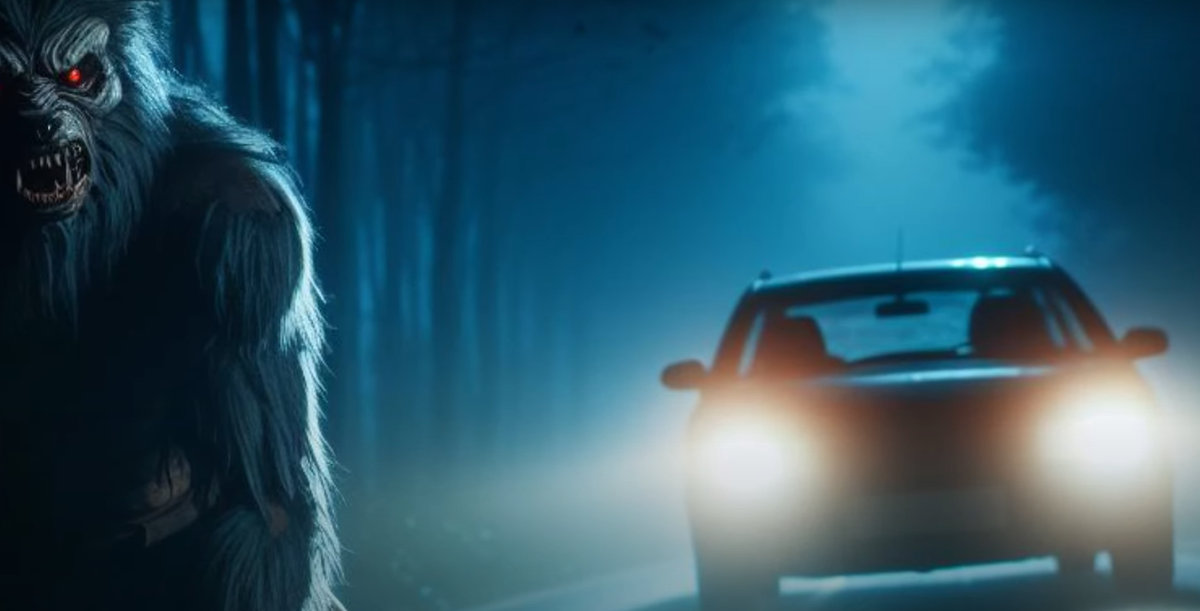 Sinh vật bí ẩn này được cho là lần đầu tiên được Mark Shackleton, một người gác đêm tại Trường St. Coletta, phát hiện vào năm 1936. Shackleton tuyên bố đã chạm trán với con thú 2 lần vào những đêm liên tiếp, khi nó đào hố gần khuôn viên trường học. Ảnh: @Strange and Sinister.