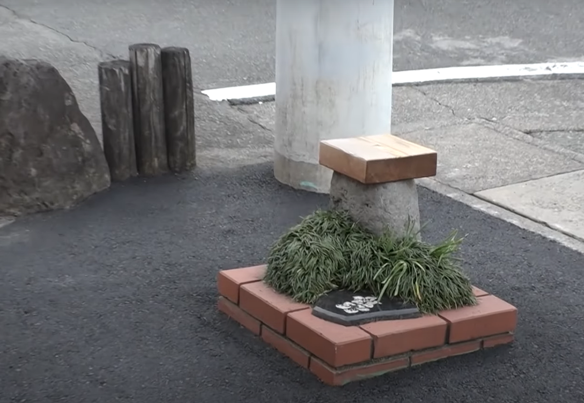 “Hồi đó, một nhân viên đã đi nghỉ dưỡng ở Mỹ và người này đã tìm thấy công viên giữ kỷ lục trước đó về công viên nhỏ nhất –Đó là Công viên Mill Ends ở Portland, Oregon. Vì vậy, họ muốn tạo ra một công viên thậm chí còn nhỏ hơn thế nữa”, Koyama cho biết. Ảnh: @Nippon Television.