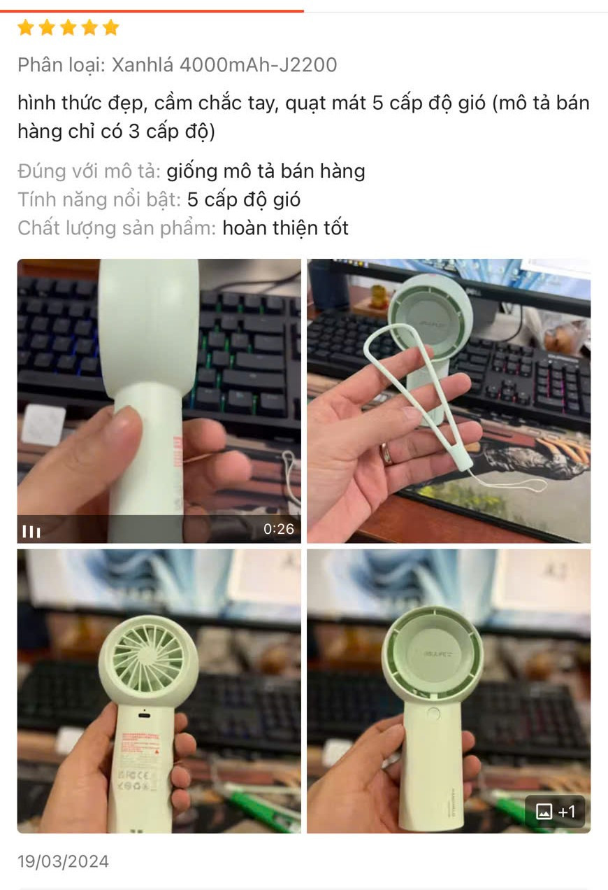 JISULIFE FA43 được nhiều khách hàng đánh giá 5 sao.