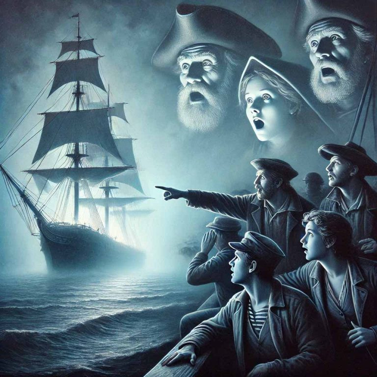 Kể từ đó, trong 300 năm qua, ngư dân kể lại đã nhiều lần nhìn thấy con tàu ma của Lady Lovibond. Họ đã gần như va chạm với một con tàu ma đột nhiên xuất hiện trên mặt nước trước mặt họ. Ảnh: @seattlesailingship.