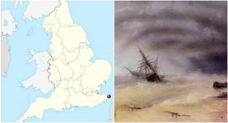 Ông đâm con tàu vào một bãi đất gần Goodwin Sands, khiến nó mắc cạn và cho phá hủy tàu. Tất cả mọi người trên tàu đều thiệt mạng trong vụ đắm tàu này. Ảnh: @thevintagenews.