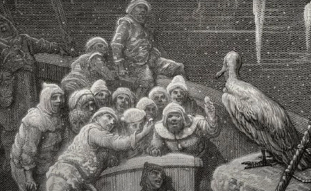 Theo đường chim bay, đó là tuyến đường ngắn nhất đến London từ vùng biển ngoài khơi Trung Quốc. Nhưng eo biển Bắc Cực chưa bao giờ có ai đi tàu thành công qua nó vào năm 1761. Nhưng vì lý do nào đó, thuyền trưởng chắc chắn rằng ông có thể làm được. Ảnh: @The Jolly Reiver.