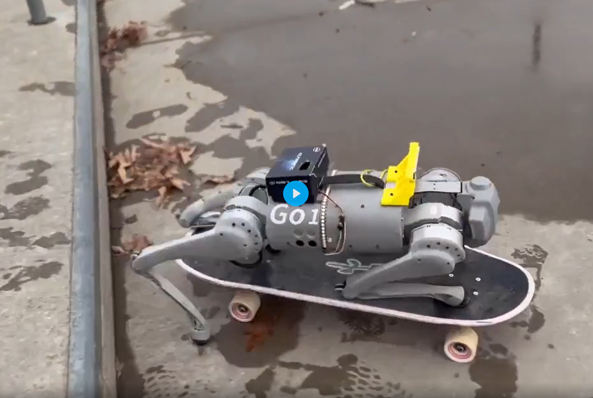 Sangli Teng, tác giả của bài báo, nói với Tạp chí Tech Xplore rằng: "Công trình của chúng tôi nhằm mục đích thiết kế hệ thống chuyển động lai, dùng để ứng dụng trong các hình thức di chuyển độc đáo, trong đó có cả trượt ván”. Ảnh: @Liu.