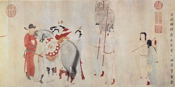 Năm công nguyên 740, Đường Huyền Tông Lý Long Cơ lấy cơ cầu phúc cho Thái hậu nên bắt Ngọc Hoàn xuất gia. Qua 5 năm, việc cầu phúc cho Thái hậu kết thúc, Dương Ngọc Hoàn không thể trở về bên cạnh Lý Mão nữa mà trở thành Quý Phi của Lý Long Cơ. Với xuất thân như vậy, nếu để Dương Ngọc Hoàn lên ngôi Hoàng hậu, trở thành mẫu nghi thiên hạ sẽ khiến người đời cười chê. Ảnh: baidu.com