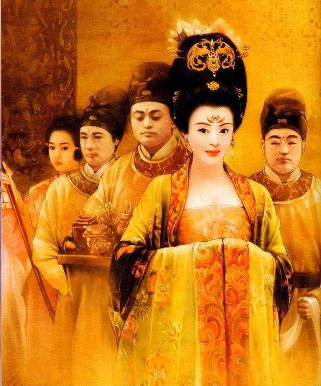 Chính vì thế, triều đình hình thành tập đoàn nhà họ Dương, thế lực chính trị vô cùng lớn. Nếu lúc này, Dương Quý Phi trở thành Hoàng Hâu, thì thế lực nhà họ Dương không khác gì hổ mọc thêm cánh. Điều này không chỉ khiến đại thần trong triều bất mãn, mà còn phá hoại cân bằng chính tri, dễ dẫn đến bạo động. Ảnh: baidu.com.